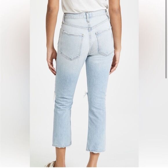 AGOLDE Riley High Rise Straight Crop 25 - Picture 2 of 6